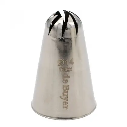 Μύτη Για Κορνέ Ζαχαροπλαστικής De Buyer Rose Φ14mm