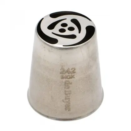 Μύτη Για Κορνέ Ζαχαροπλαστικής De Buyer Russian Flower No242 Φ26mm