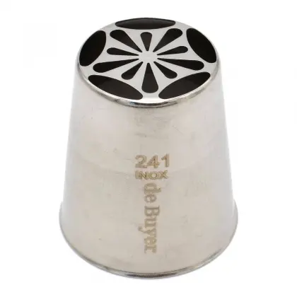 Μύτη Για Κορνέ Ζαχαροπλαστικής De Buyer Russian Flower No241 Φ26mm