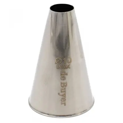 Μύτη Για Κορνέ Ζαχαροπλαστικής De Buyer Plain Φ10mm