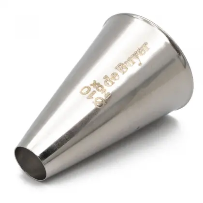 Μύτη Για Κορνέ Ζαχαροπλαστικής De Buyer Plain Φ10mm