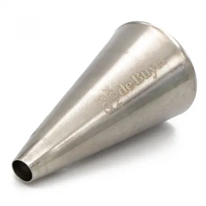 Μύτη Για Κορνέ Ζαχαροπλαστικής Inox De Buyer Plain Φ5mm