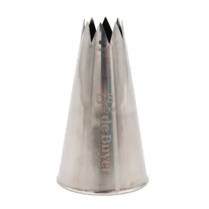 Μύτη Για Κορνέ Ζαχαροπλαστικής Inox De Buyer Star D8 11mm