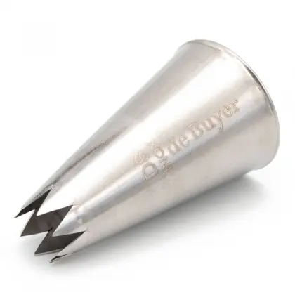 Μύτη Για Κορνέ Ζαχαροπλαστικής Inox De Buyer Star D8 11mm