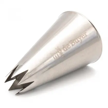 Μύτη Για Κορνέ Ζαχαροπλαστικής Inox De Buyer Star Ε7 13mm