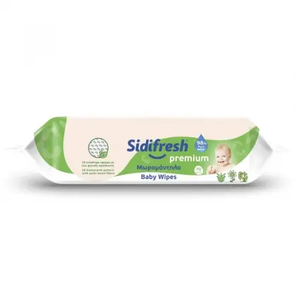 Μωρομάντηλα Sidifresh Premium Συσκευασία 70 Τεμαχίων