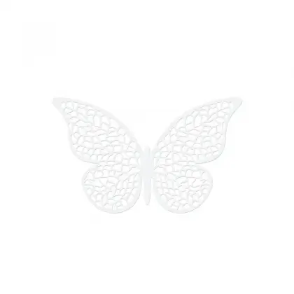 Πεταλούδες Χάρτινες Διακοσμητικές 6.5x4cm  Συσκευασία 10 Τεμαχίων