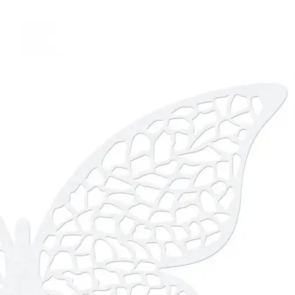 Πεταλούδες Χάρτινες Διακοσμητικές 6.5x4cm  Συσκευασία 10 Τεμαχίων