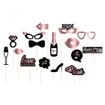Photo Props για Bachelorette Συσκευασία 16 τεμαχίων