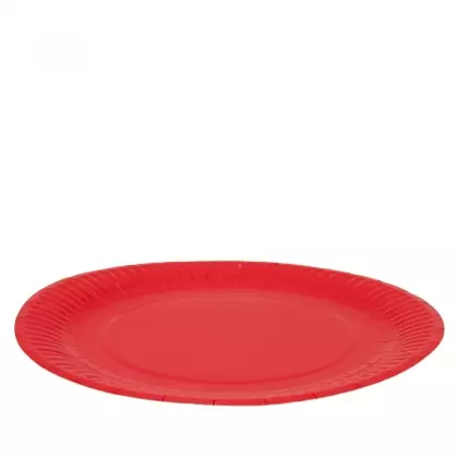 Πιάτα Χάρτινα Μίας Χρήσης Decorata Party Μεσαία Φ20cm Συσκευασία 8 Τεμαχίων