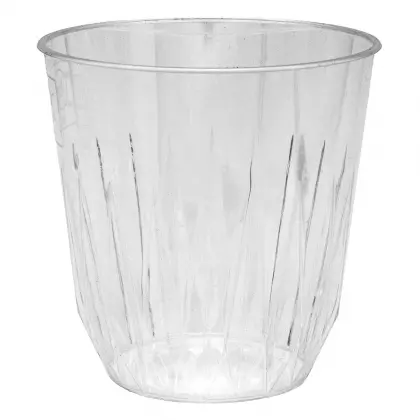 Ποτήρι Πλαστικό Duni Σχήμα Διαμάντι Για Κρύα Ροφήματα 250ml Συσκευασία 30 Τεμαχίων