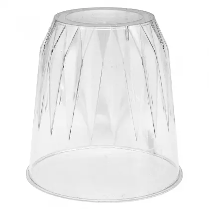 Ποτήρι Πλαστικό Duni Σχήμα Διαμάντι Για Κρύα Ροφήματα 250ml Συσκευασία 30 Τεμαχίων