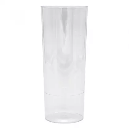 Ποτήρι Πλαστικό Σωλήνας 300ml Συσκευασία 10 Τεμαχίων