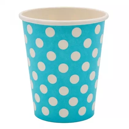 Ποτήρια Χάρτινα Μίας Χρήσης 220ml (7.5oz) Συσκευασία 10 Τεμαχίων