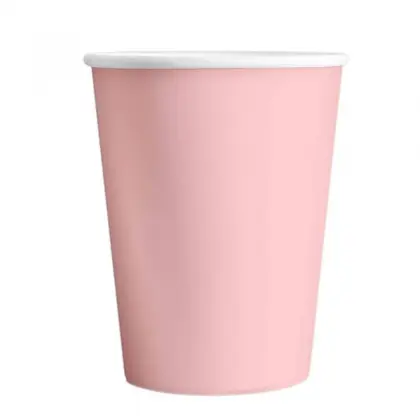 Ποτήρια Χάρτινα Μονόχρωμα 220ml Συσκευασία 6 Τεμαχίων