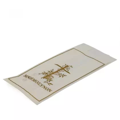 Σακουλάκι Μνημοσύνου Οπαλίνα 7.5x18cm Συσκευασία 20 Τεμαχίων