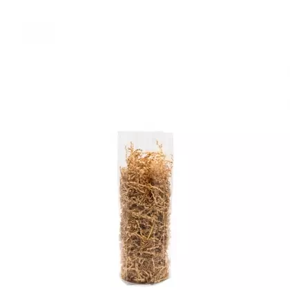 Σακουλάκι Πολυπροπυλενίου “Διαμάντι” Με Χάρτινη Βάση Φ12x40cm Συσκευασία 10 Τεμαχίων Διάφανο