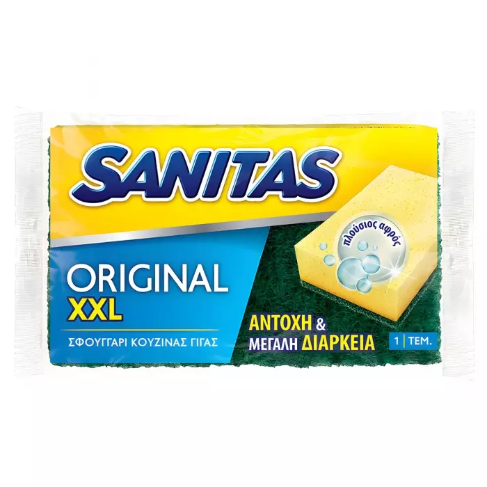 Σφουγγαράκι κουζίνας Sanitas Original XXL