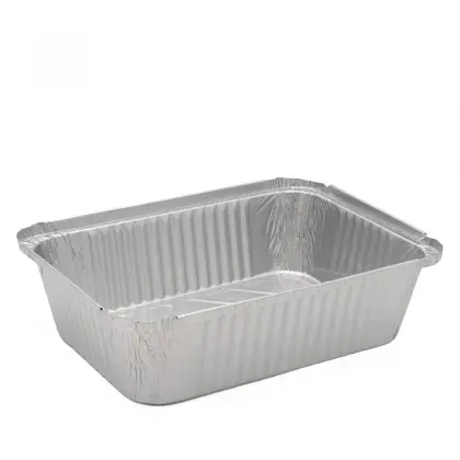 Σκεύος Αλουμινίου Sanitas 19.5x12x4.5cm Συσκευασία 10 Τεμαχίων