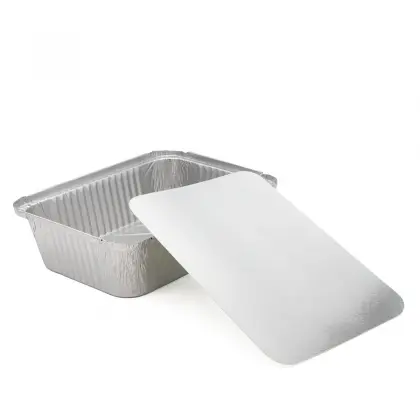 Σκεύος Αλουμινίου Sanitas 19.5x12x4.5cm Συσκευασία 10 Τεμαχίων