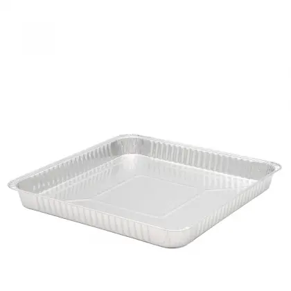 Σκεύος Αλουμινίου Sanitas 29x29x3cm Συσκευασία 10 Τεμαχίων