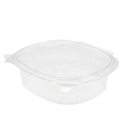 Σκεύος PET Οβάλ 1500ml Συσκευασία 50 Τεμαχίων