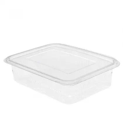 Σκεύος PET Παραλληλόγραμμο 1500ml Συσκευασία 50 Τεμαχίων