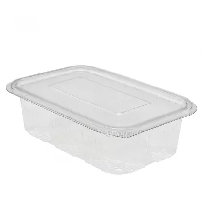 Σκεύος PET Παραλληλόγραμμο 750ml Συσκευασία 100 Τεμαχίων