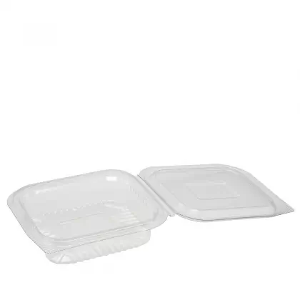 Σκεύος PET Τετράγωνο 150ml Συσκευασία 100 Τεμαχίων