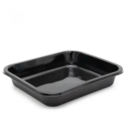 Σκεύος Πυρίμαχο Πλαστικό 29x25.5x5cm Συσκευασία 5 Τεμαχίων