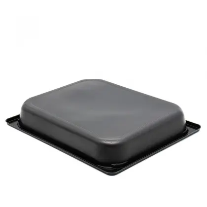 Σκεύος Πυρίμαχο Πλαστικό 32.5x26.5x5cm Συσκευασία 5 Τεμαχίων