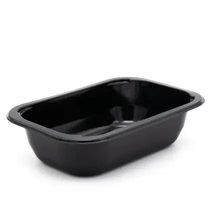 Σκεύος Πυρίμαχο Πλαστικό 14x9.5x3.5cm Συσκευασία 5 Τεμαχίων