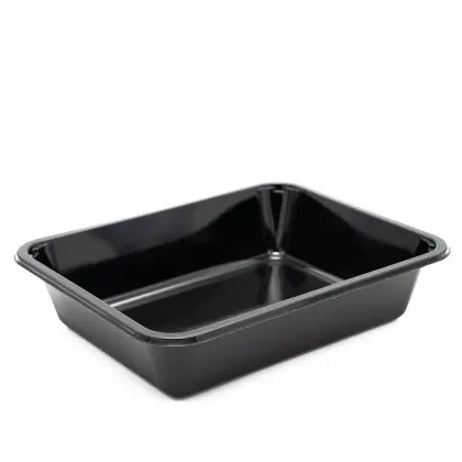 Σκεύος Πυρίμαχο Πλαστικό 23x18x5cm Συσκευασία 5 Τεμαχίων