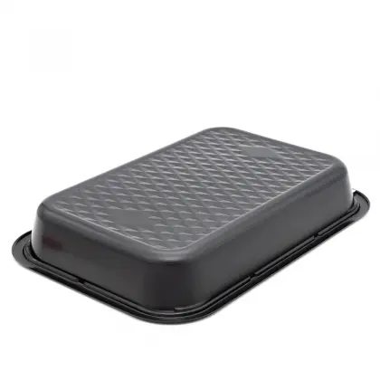 Σκεύος Πυρίμαχο Πλαστικό 30.5x21x4.5cm Συσκευασία 5 Τεμαχίων