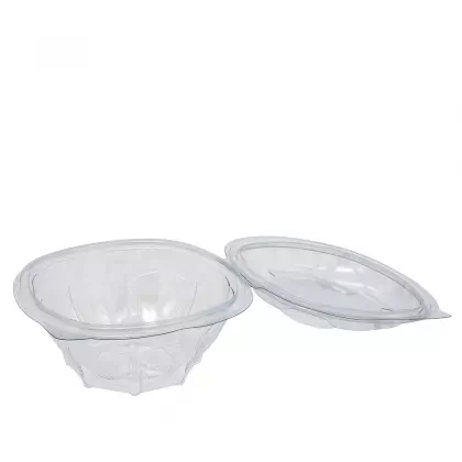Σκεύος Σαλάτας PET 250ml Συσκευασία 50 Τεμαχίων