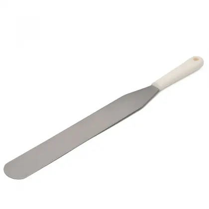 Σπάτουλα Μεταλλική Με Πλαστική Λαβή 4x30cm