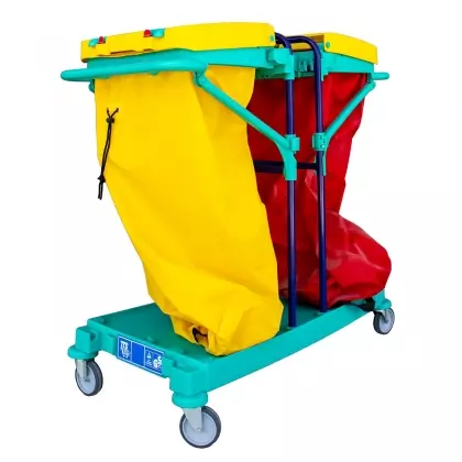 Σύστημα Καθαρισμού TTS Cleaning Tecno Trolley System Με 2 Σάκους 90lt