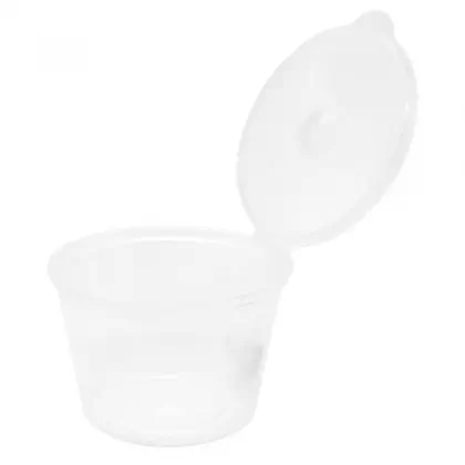 Σωσάκι Πλαστικό 120ml Συσκευασία 50 Τεμαχίων