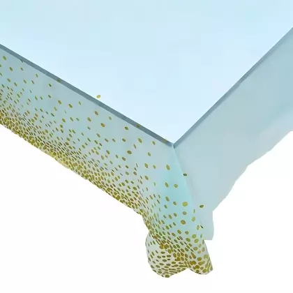 Τραπεζομάντηλο Πλαστικό Με Μικρά Πουά 137x274cm