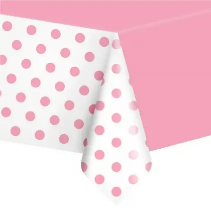 Τραπεζομάντηλο Πλαστικό Πουά 137x274cm
