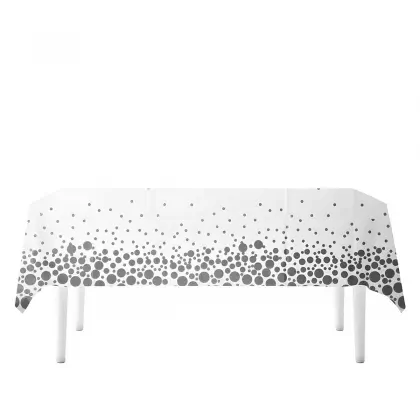 Τραπεζομάντηλο Χάρτινο Ανάγλυφο Πουά 130x220cm