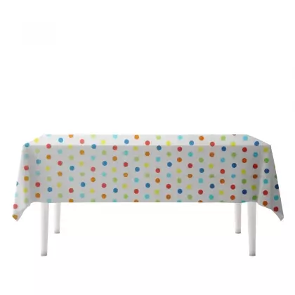 Τραπεζομάντηλο Χάρτινο Ανάγλυφο Πουά 130x220cm