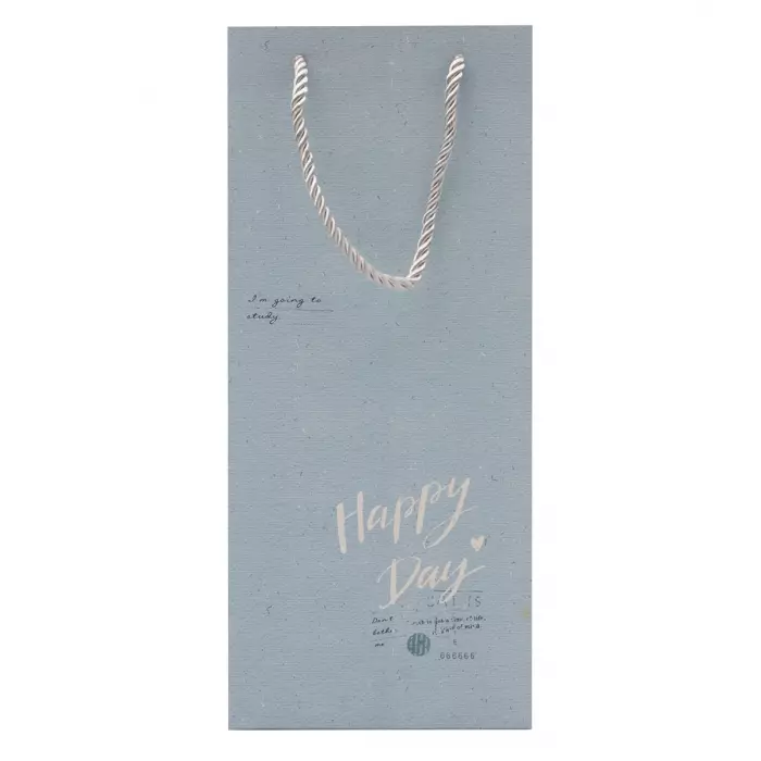 Τσάντα Χάρτινη Με Κορδόνι 12.5x10x29cm