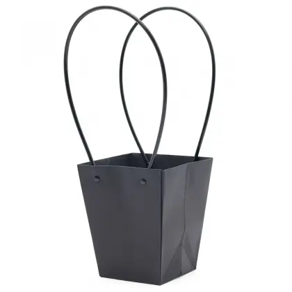 Τσάντα Χάρτινη Με Κορδόνι PVC 13x13x15.5cm