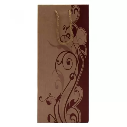 Τσάντα Χάρτινη Με Σχέδιο Με Κορδόνι 16.5x10.5x38cm