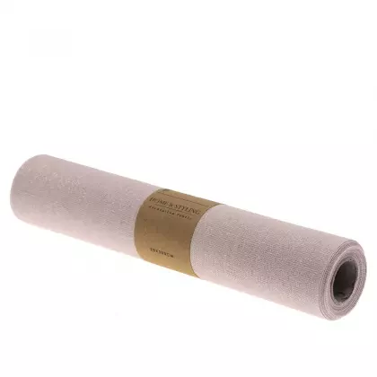 Ύφασμα Runner Ρολό Με Χρυσή Κλωστή Στην Ύφανση 28cm x 3m