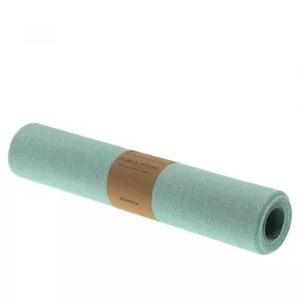 Ύφασμα Runner Ρολό Με Χρυσή Κλωστή Στην Ύφανση 28cm x 3m