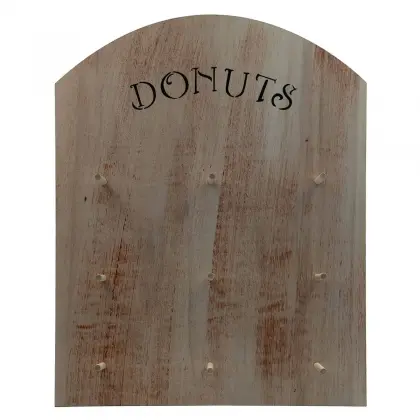 Βάση Για Donuts Ξύλινη Με 9 Θέσεις 40x50cm