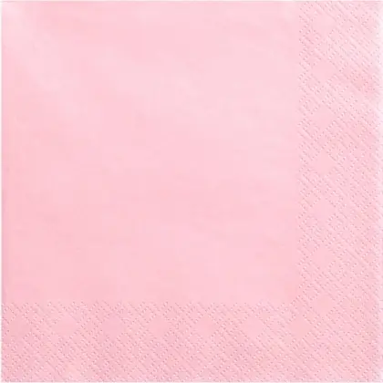 Χαρτοπετσέτες Μονόχρωμες 33x33cm Συσκευασία 20 Τεμαχίων