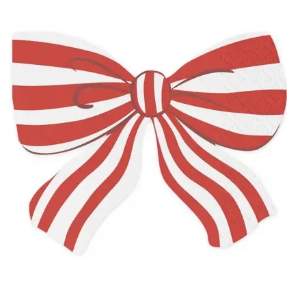 Χαρτοπετσέτες Σχέδιο Φιόγκος 32x26cm Συσκευασία 12 Τεμαχίων